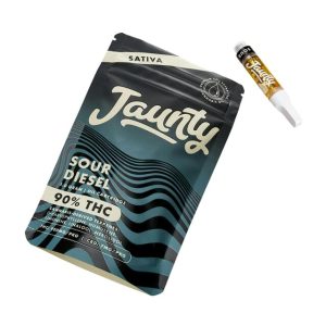 Jaunty Sour Diesel 510 Legal THC Vape Cart Terp Bros Queens Dispensary