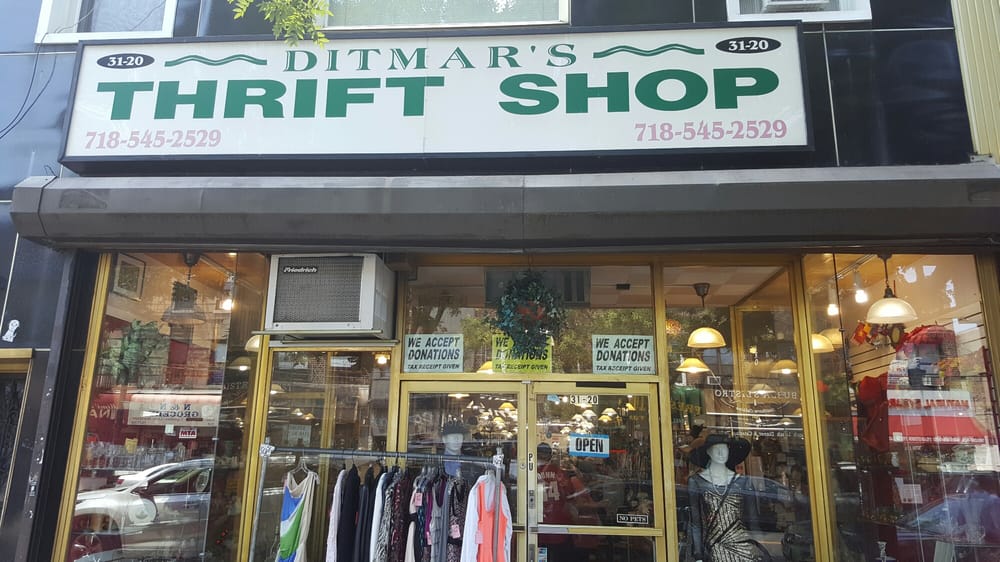 Ditmars thrift shop
